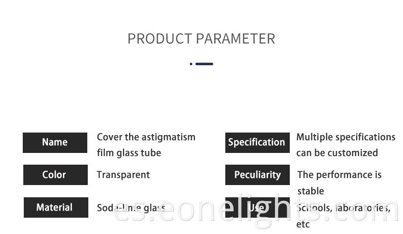 Dimensiones personalizadas Película encogida de calor Wrap The Astigmatism Film Glass White